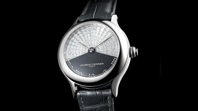 The Galet Secret Diamonds watch. Courtesy Atelier Laurent Ferrier