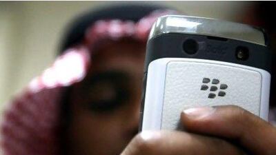 The Middle East is a priority market for the rollout of new BlackBerry smartphones running on BB10.Hamad Olayan / AFP