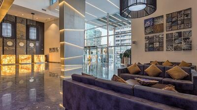 Hotel Lobby at Wyndham Dubai Marina. Courtesy: Wyndham Dubai Marina