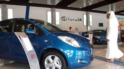 Toyotas affected will require 45 minute inspection said Simon Frith, the managing director of Al-Futtaim Motors, the UAE's authorised dealership.