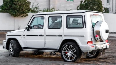 The 2019 Mercedes-AMG G 63 in Abu Dhabi. Victor Besa / The National
