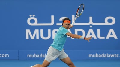 Rafael Nadal is a two-time Mubadala World Tennis Championship winner and will return for the upcoming eighth edition. Courtesy: Mubadala World Tennis Championship