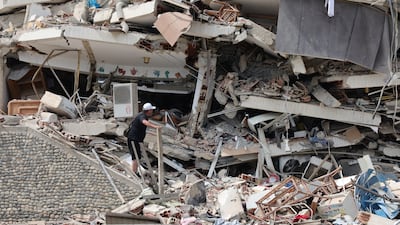 The earthquakes have devastated La Guaira. Getty Images