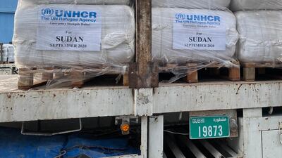 An emergency aid flight over the weekend, carried approximately 100 tonnes of core relief to assist victims of floods across Sudan and South Sudan. All pictures courtesy Dubai Media Office