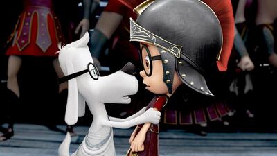 A scene from Mr Peabody & Sherman. Courtesy DreamWorks Animation / AP Photo