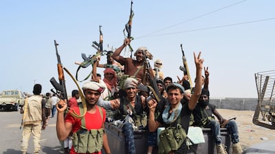 Yemeni government forces take part in military operations on Houthi positions in the port city of Hodeidah. EPA