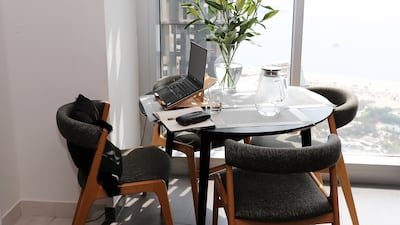 She enjoys looking out over the Marina from her home
