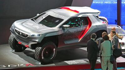 The Peugeot 2008 DKA. Remy de la Mauviniere / AP Photo