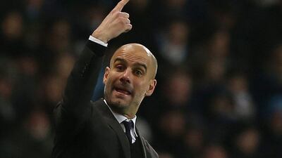 Manchester City's manager Pep Guardiola. Nigel Roddis / EPA
