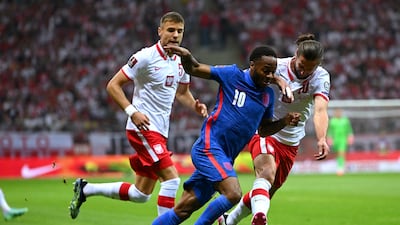 Raheem Sterling: 6 - Sterling looked a threat at times but wasn’t able to find a golden opportunity to score when getting into the danger area. EPA