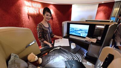 2 – Singapore Airlines. Roslan Rahman / AFP