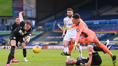 Ashley Barnes - 7: Denied goal when fine finish on the turn was disallowed for Mee foul on Meslier when in fact Leeds keeper just dropped ball. Should maybe have done better with two well-hit strikes after break that were too close to Meslier who saved comfortably. Booked late on after another referee’s call went against him. PA