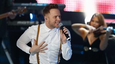 Olly Murs will play a concert at du Forum in Yas Island on April 28. Andreas Rentz / Getty Images