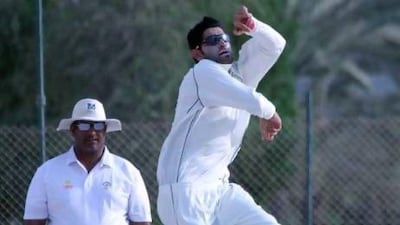 Ahmed Raza, right, says he has become fitter since Aaqib Javed took over as UAE coach. Amith Passela / The National