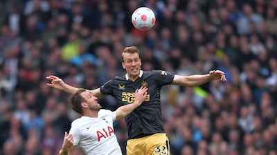 Dan Burn – 4 Booked for a sliding tackle on Kane, much to the centre-back’s dismay. The boyhood Newcastle fan was left in disarray trying to keep Kane at bay as he dominated play in the second half. EPA