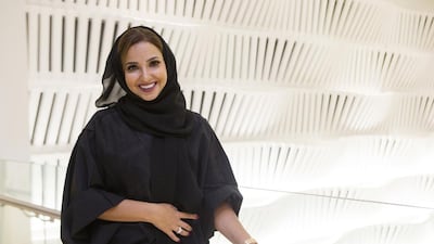 Investment banker Asma Al Hamiz studied for a master’s degree in psychology. Christopher Pike / The National