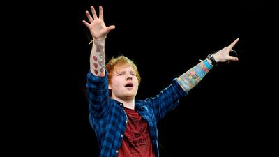 The British singer Ed Sheeran. Jonathan Short / Invision / AP Photo
