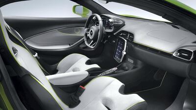 The McLaren Artura has three drive modes: Comfort, Sport and Track
