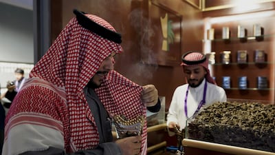 Fragrance plays an important role in Saudi cultural life
