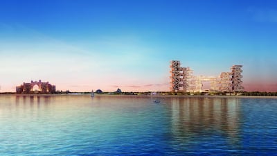 The Residences is to be one of the tallest towers on the Palm Jumeirah. Courtesy Kerzner International