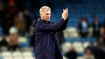 West Ham United manager David Moyes applauds fans after the match. Reuters