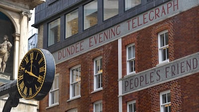 The Sunday Post building in Fleet Street, which closed at the weekend. Carl Court / Getty Images