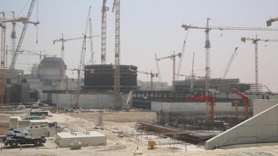Enec on Wednesday celebrated having four identical nuclear reactors being safely built simultaneously on one site. Wam