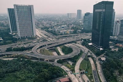 Jakarta, capital of Indonesia. AFP