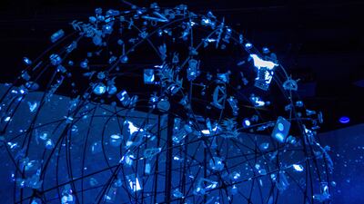 The UAE Pavilion at Expo 2020 Dubai. Victor Besa/ The National.