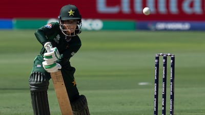 Pakistan's Muneeba Ali made 17 off 26 balls. AP