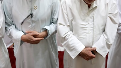 The start date of Eid was confirmed on Monday evening by the UAE's moon-sighting committee. Pawan Singh / The National