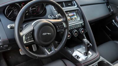 It has three main driving modes: Eco, Comfort and Dynamic. Antonie Robertson / The National