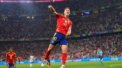 Quality touches to put Spain ahead. Movement, graft and skill. Three goals and two assists in the tournament so far putting him on target for the Golden Boot. AP