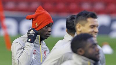 Mario Balotelli has yet to impress since joining Liverpool from AC Milan. Phil Noble / AC Milan