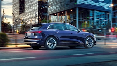 Audi e-Tron's is among the EV models going on sale in the region this year. Courtesy Audi