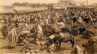 Merchants and customers fill the marketplace in the Socco, a large square in Tangier, Morocco. Michael Maslan / Corbis / VCG via Getty Images