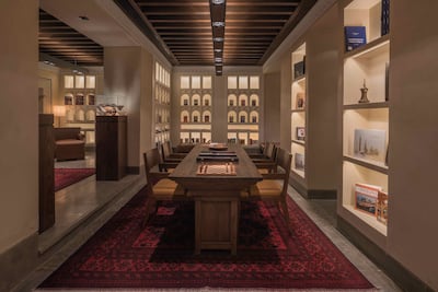 The hotel has an on-site library and museum. Photo: GHM Hotels