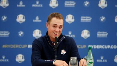 Justin Thomas has previously attended three Ryder Cups, including the 2010 event at Celtic Manor when he played in the junior version of the biennial contest. Reuters