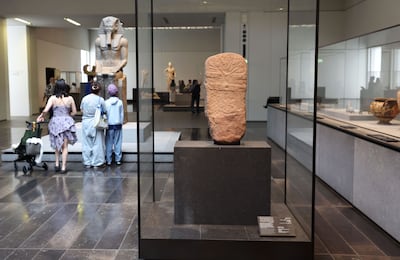 Menhir statue, 3000 BC, Serre-Grand, Aveyron, France. Chris Whiteoak / The National