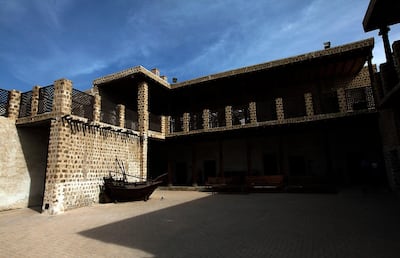 Old residence of Bait Al Naboodah, pre-renovation, in Sharjah. Satish Kumar / The National