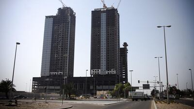 Meena Plaza has been under construction for some time. Lee Hoagland / The National