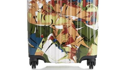 Banana Leaf Print suitcase from Tumi's new V3 luggage range. Courtesy Tumi