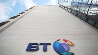 BT's shares have halved in the last five years and the company is spending £1bn a year on kitting out British homes with fibre for fast broadband. Reuters