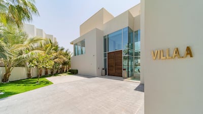 The entrance to Villa Aurum. Courtesy BlackBrick Property