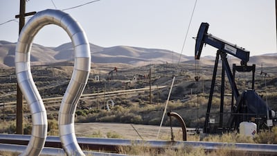 Oil pump jacks at the Midway-Sunset Oil Field in California. Oil prices have rallied on tighter market conditions, the fallout of Russia's war in Ukraine and the resurgence of Covid-19 in China. Bloomberg