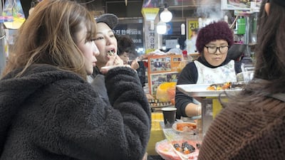 South Koreans say they are no longer scared of the North Korea. Antonie Robertson / The National