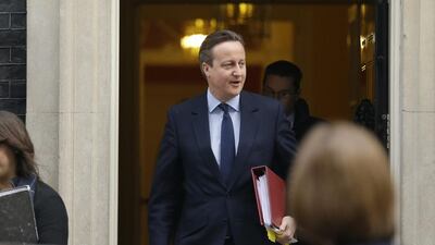 British prime minister David Cameron has singled out Muslim women for language-proficiency tests. (Matt Dunham / AP)