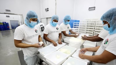 From 5am to 4pm daily, 18 workers pace the floors of the 900 square metre production plant