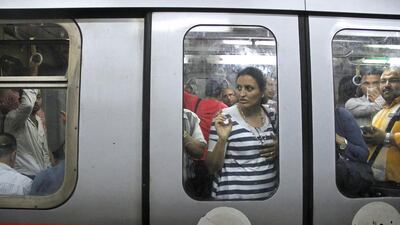 Cairo metro tickets have been stuck at one Egyptian pound for years, resulting to little financial incentive to build desperately needed new lines. Heba Elkholy / AP Photo