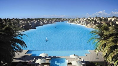 Crystal Lagoons to construct the world’s largest man-made lagoon covering 40 hectares in District One, part of the US$7 billion Sheikh Mohammed bin Rashid City in Dubai. Courtesy Crystal Lagoons